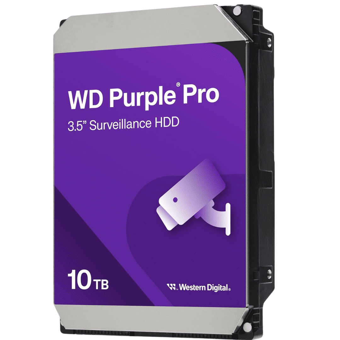 Disco Duro Western Digital WD Purple Pro Surveillance 10TB SATA 6Gb/s 512MB 3.5 Pulgadas