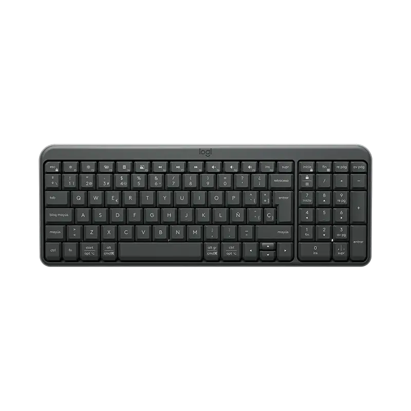 Teclado Logitech K250 Compacto Bluetooth Inalámbrico Negro