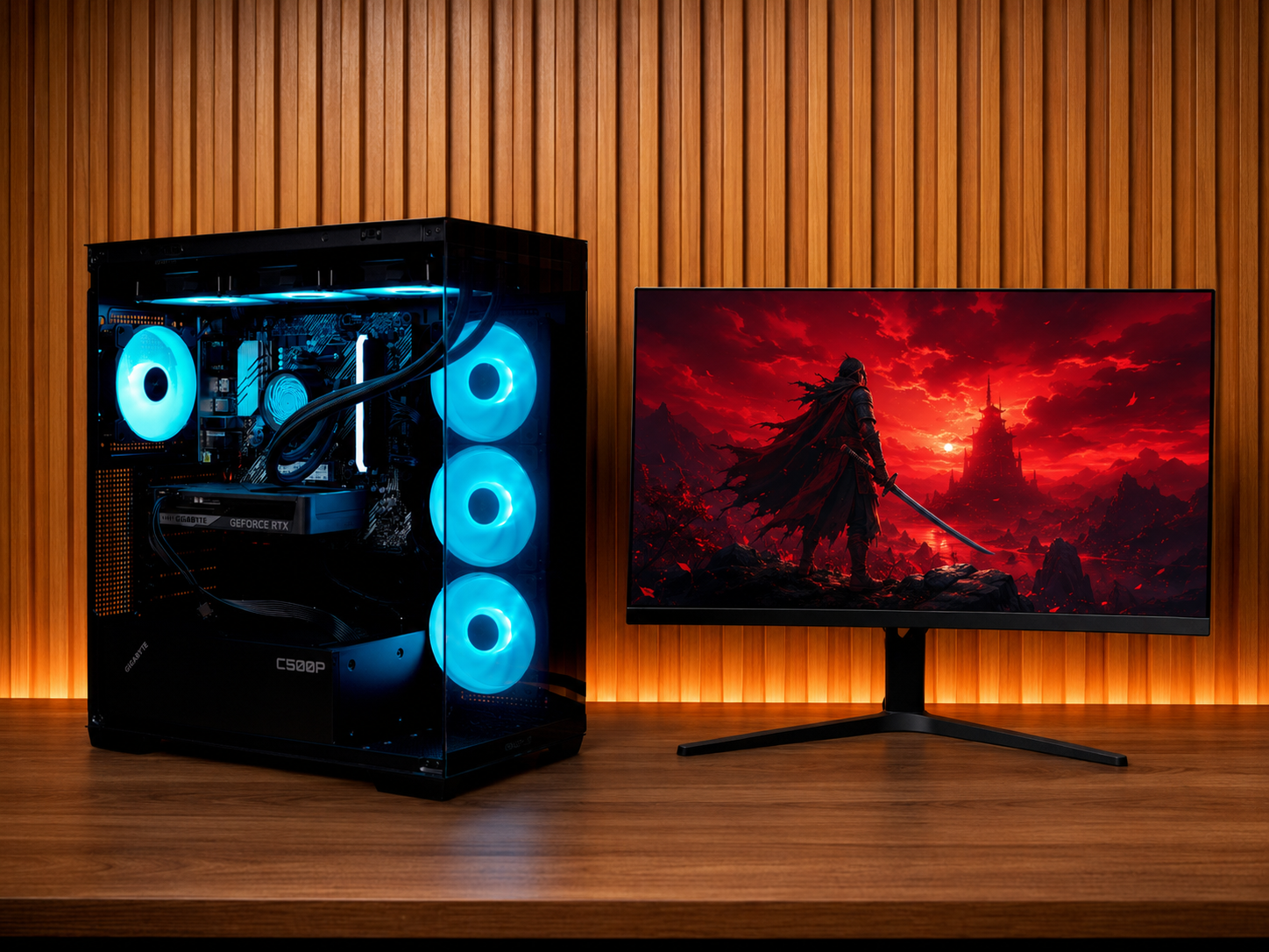 PC 2K + Monitor para AAA y Competitivo