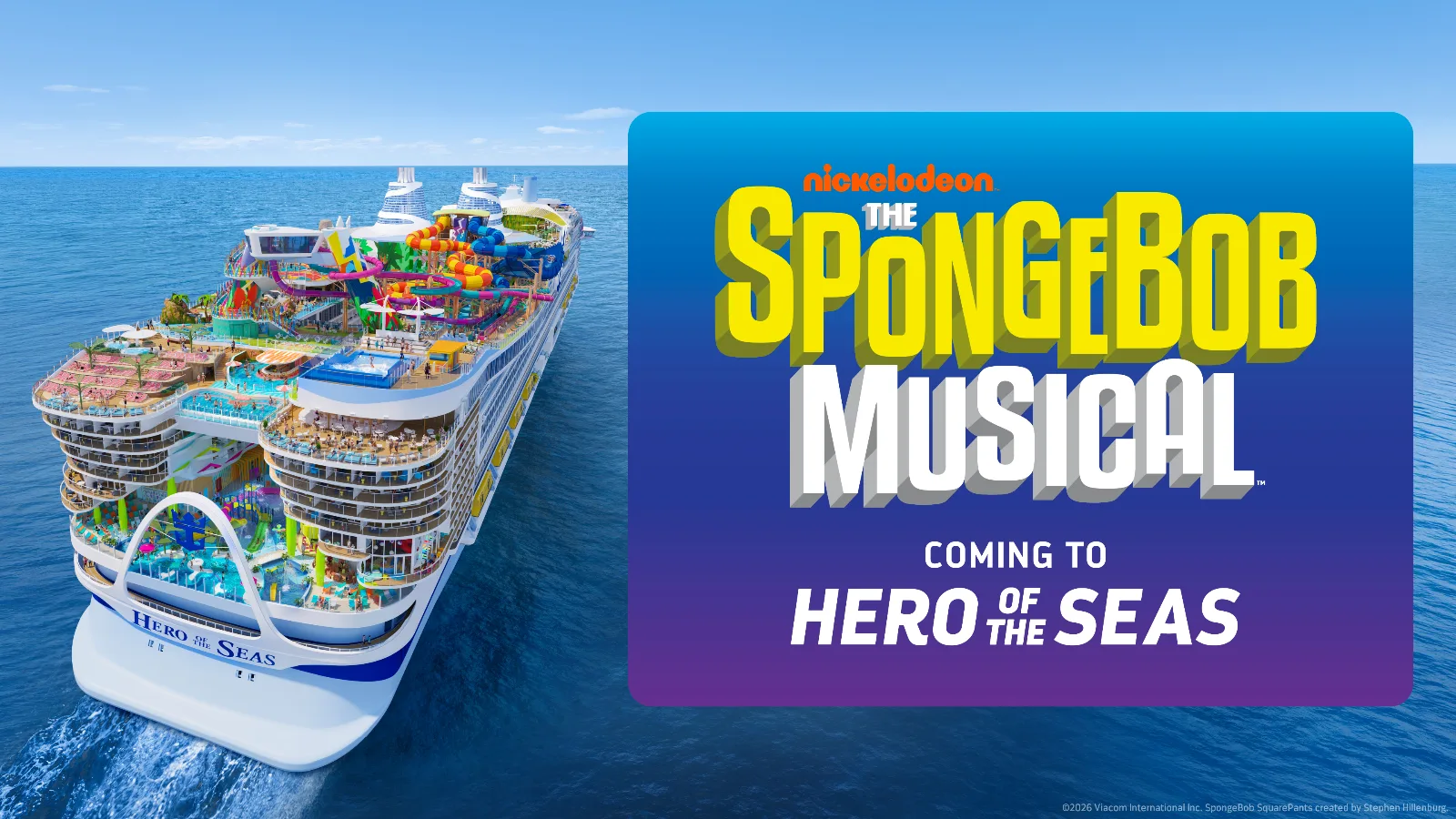 SpongeBob-Musical feiert Premiere auf der Hero of the Seas