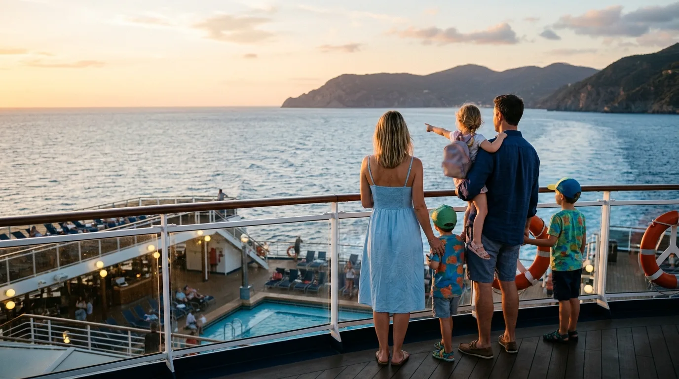 Kreuzfahrt mit Kindern: So gelingt der entspannte Familienurlaub