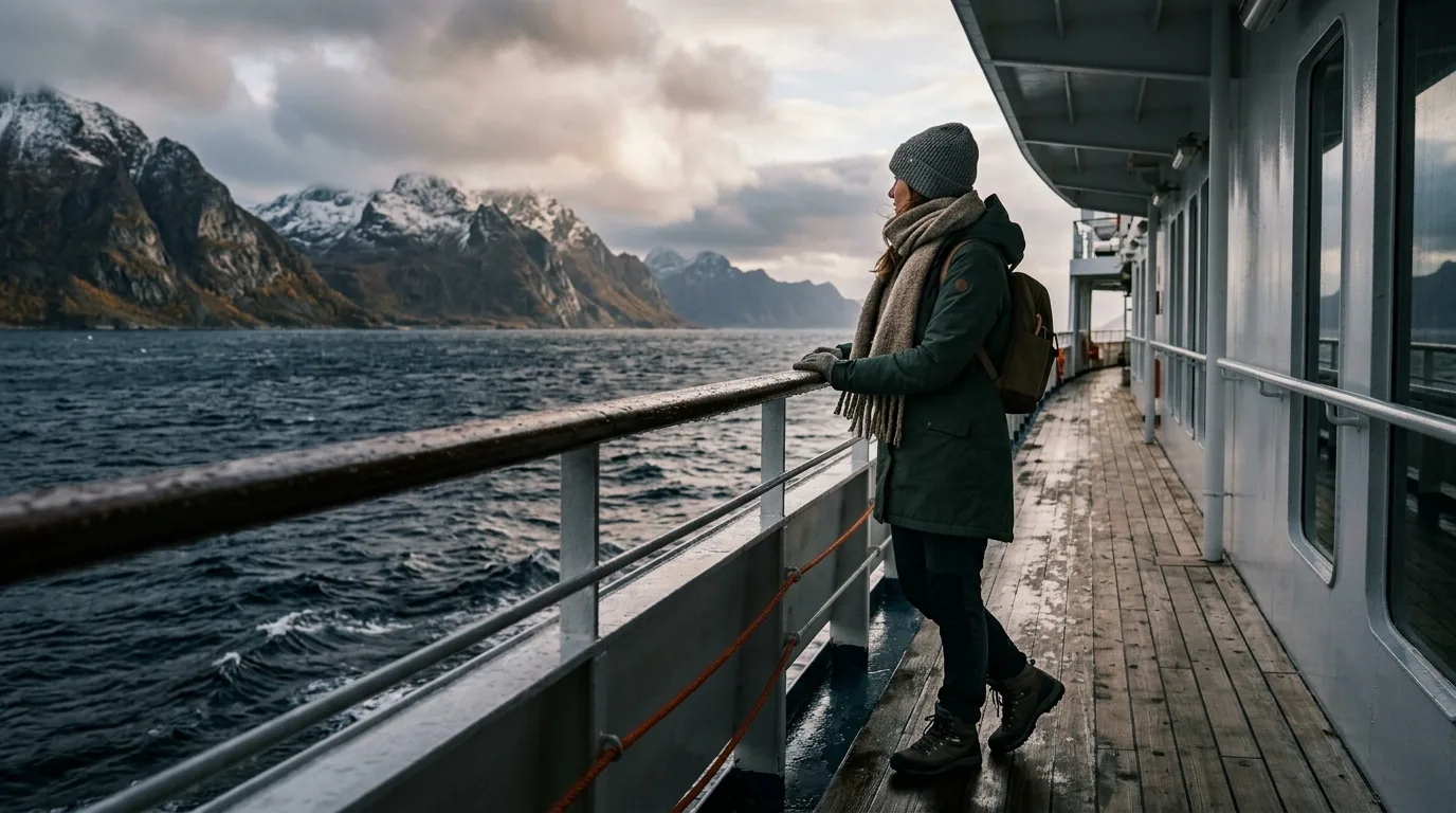 Packliste Herbst-Kreuzfahrt: Warm und windfest im Norden