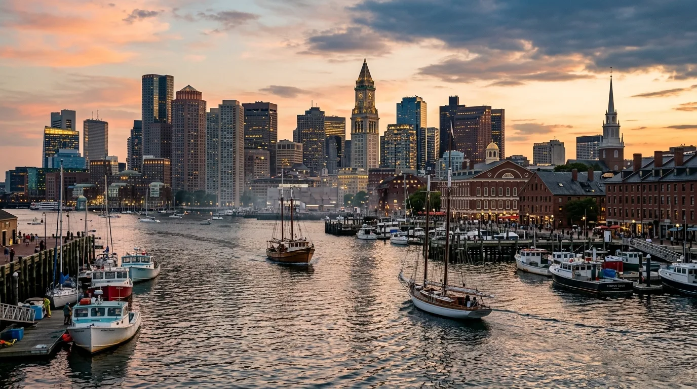 Boston Port Portrait: Walking in the Footsteps of US History