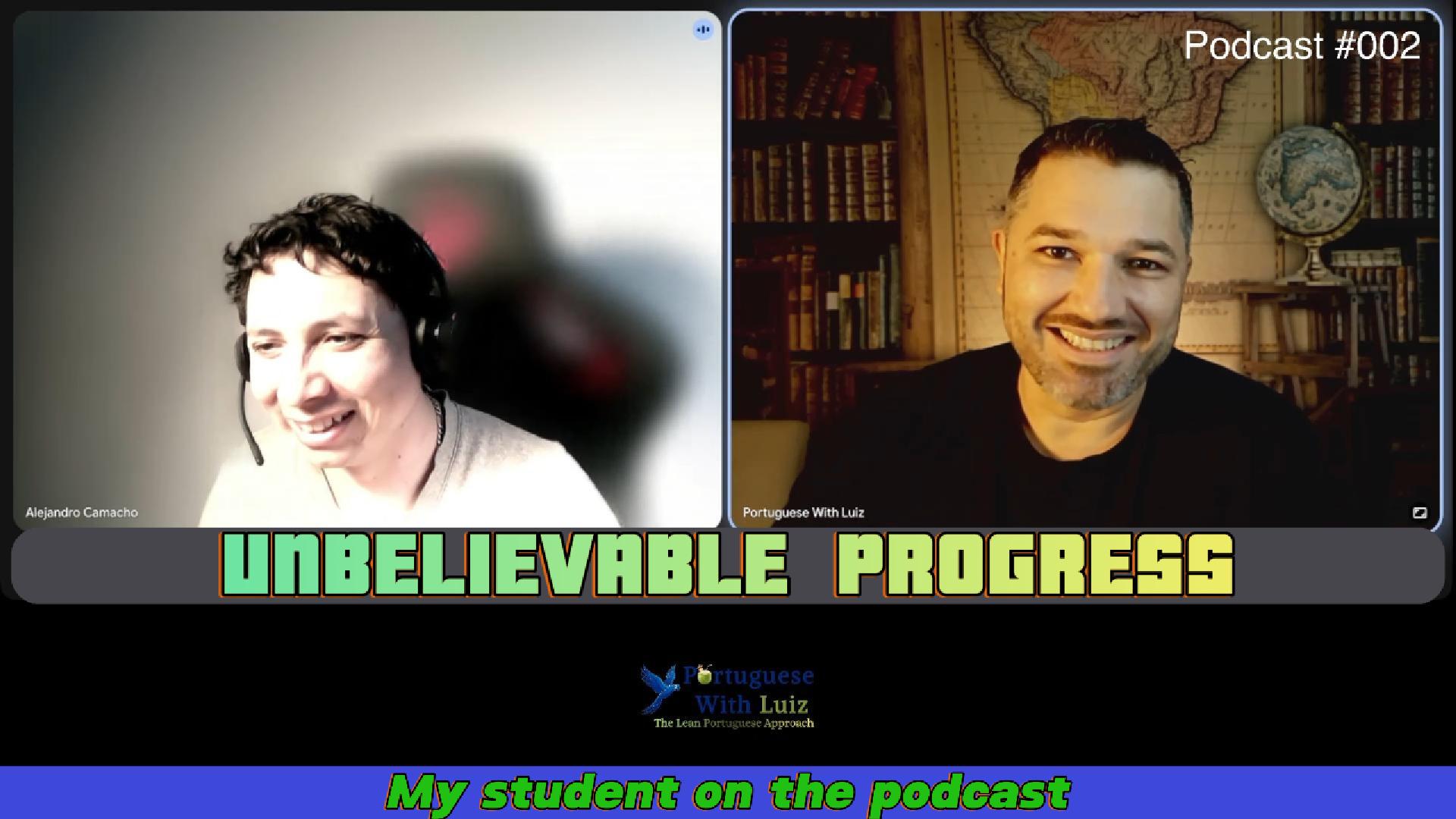 How to Learn Portuguese to Live and Work in Brazil? Episode #02 (with Alejandro 🇲🇽) From Mexico to Brazil: Alejandro's Portuguese Journey | Portuguese with Luiz Ep. 02