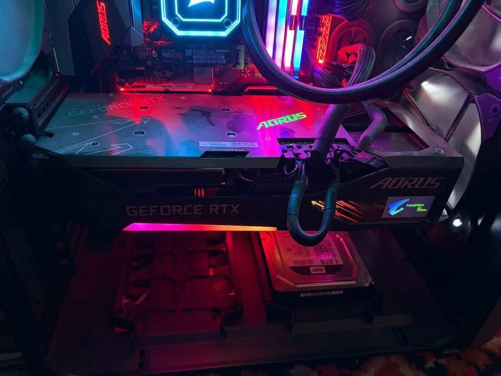 Placa video Gigabyte Aorus RTX 3070 Ti Master 8GB