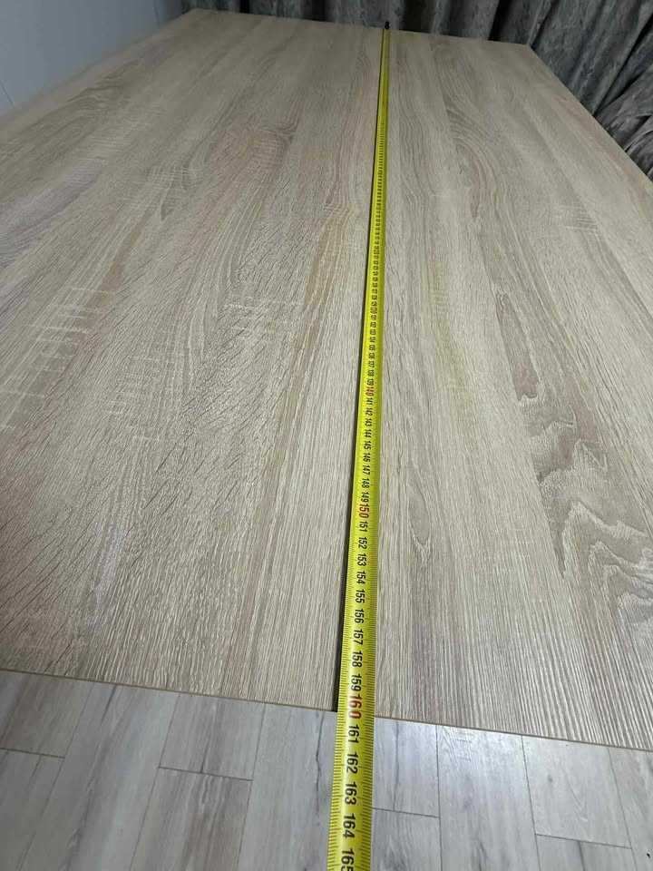 Masa dining maro MDF si metal 100x160 cm Argo Kave Home
