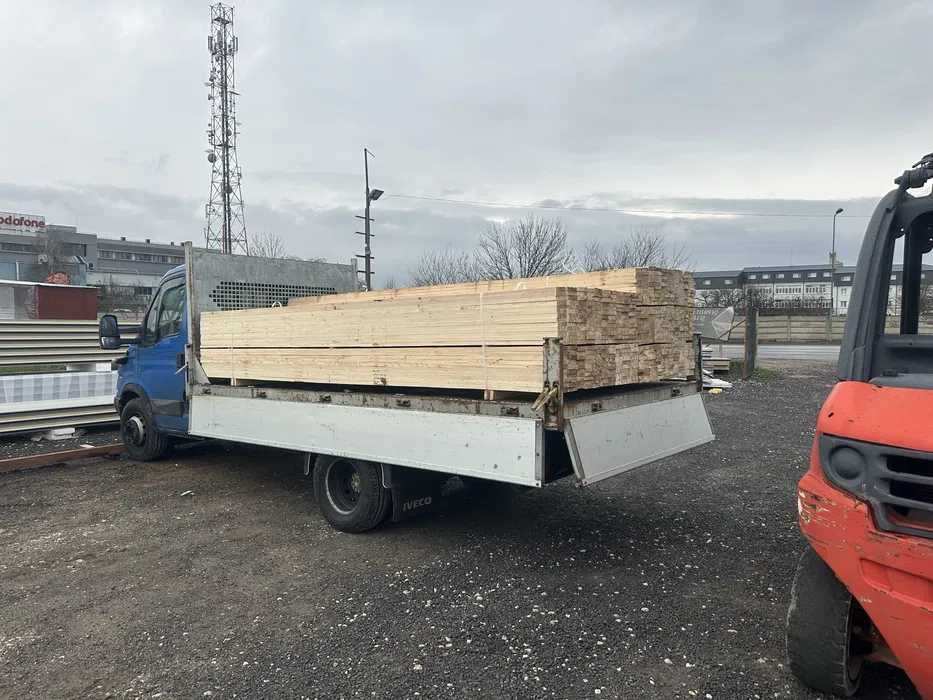 Transport scânduri, cherestea, PAL și dulapi - livrare Oradea