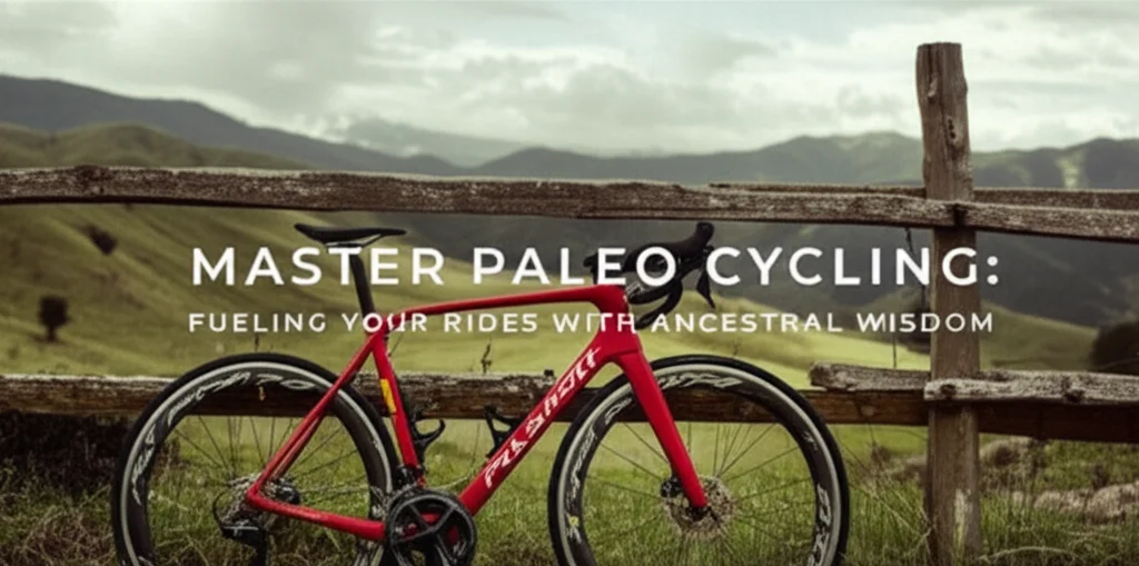 A professional, high-quality image representing "Master Paleo Cycling: Fueling Your Rides with Ancestral Wisdom". 