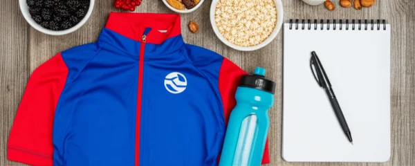 A high-quality hero image for an article titled "Cycling Recovery Recipes"