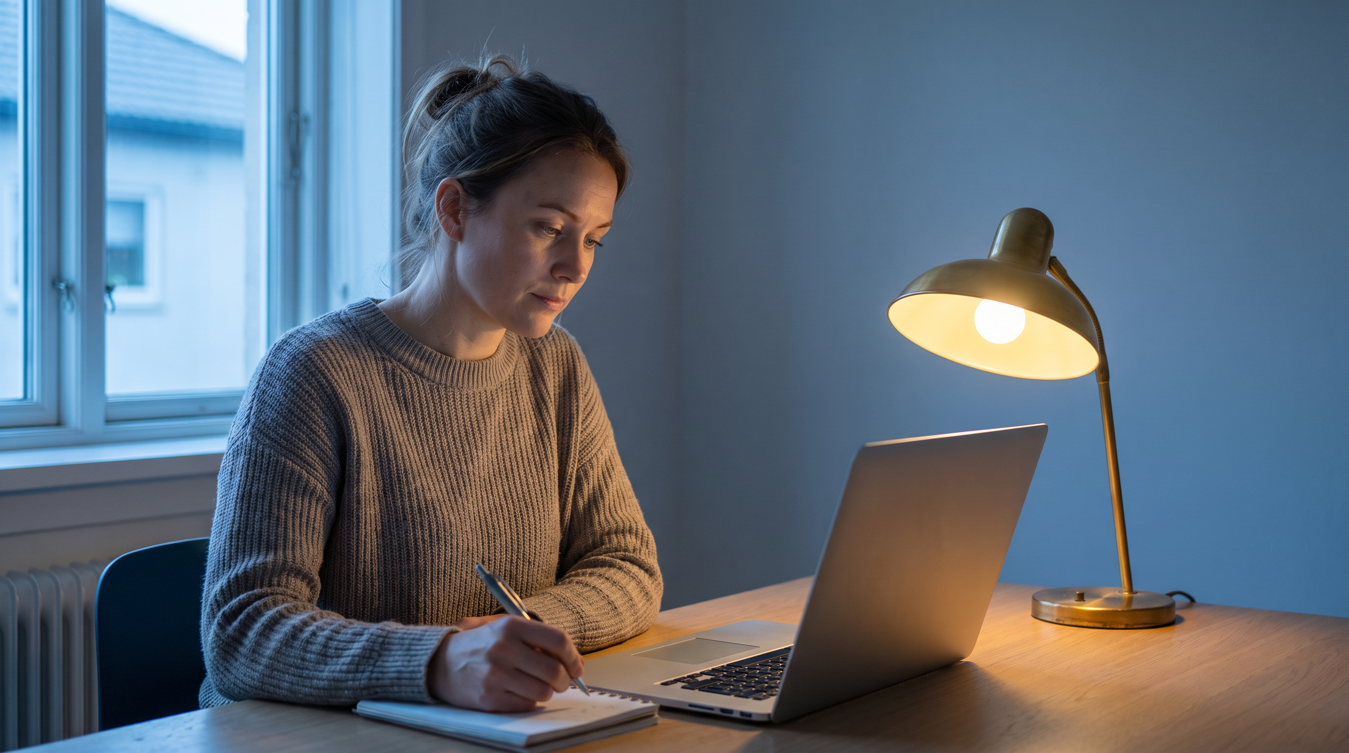 Focused woman founder planning her next move, one of many women leaders building her own path