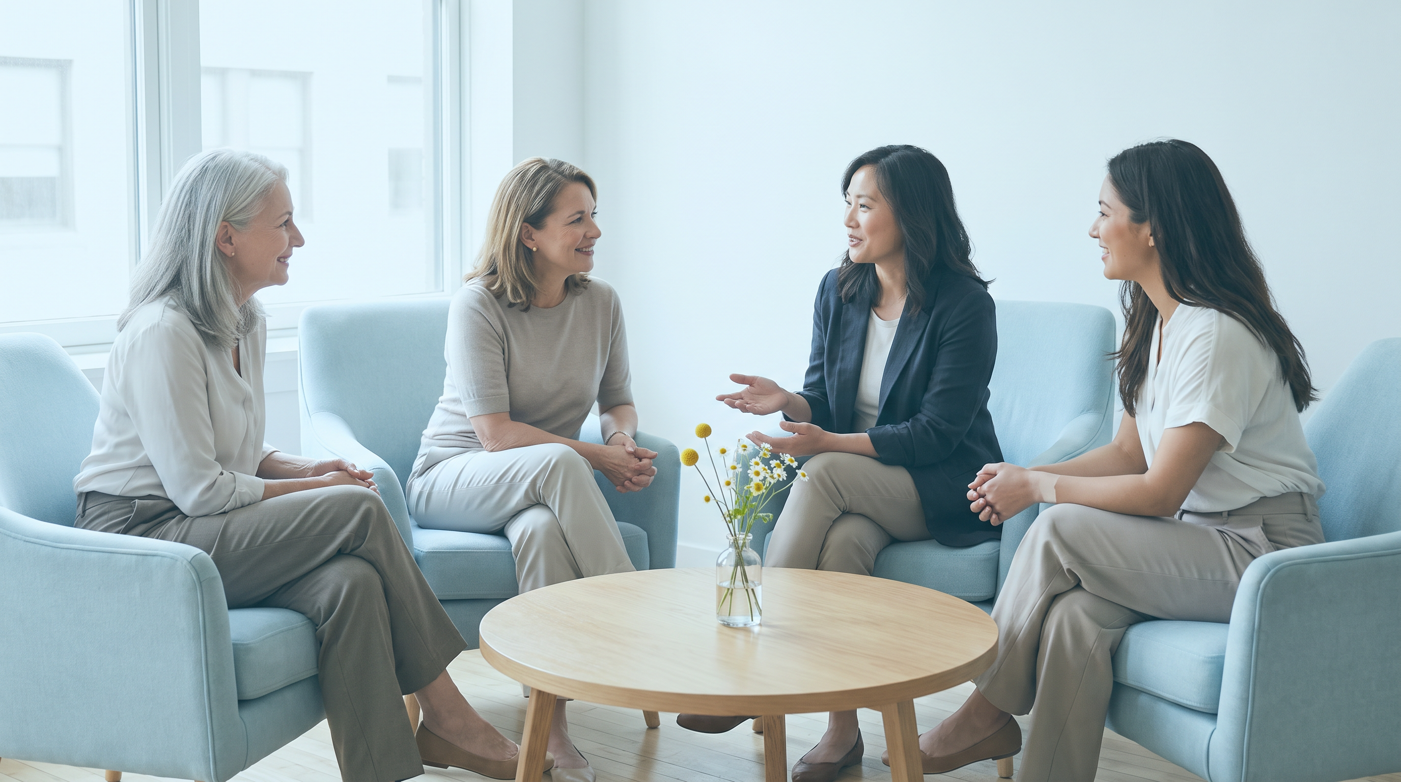 Small circle of professional women acting as a personal board, a way to find a business mentor