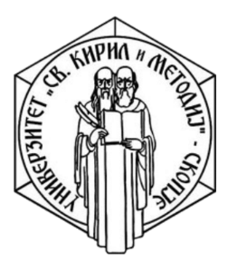 University Ss. Cyril and Methodius University in Skopje logo