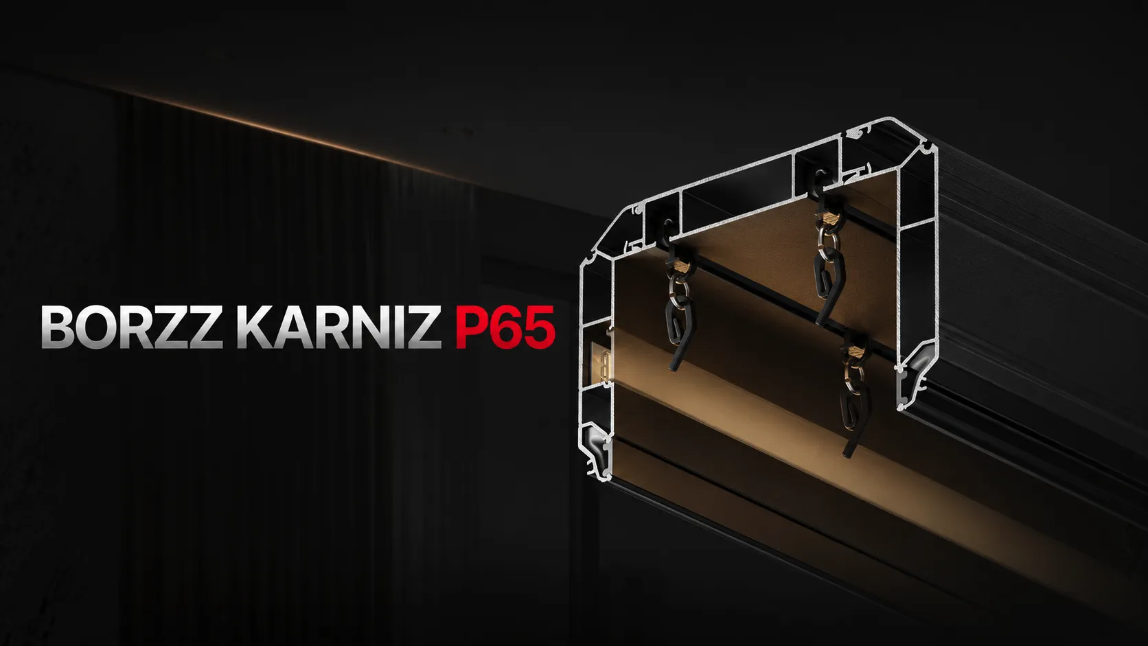 BORZZ KARNIZ P65: больше пространства для скрытой карнизной ниши