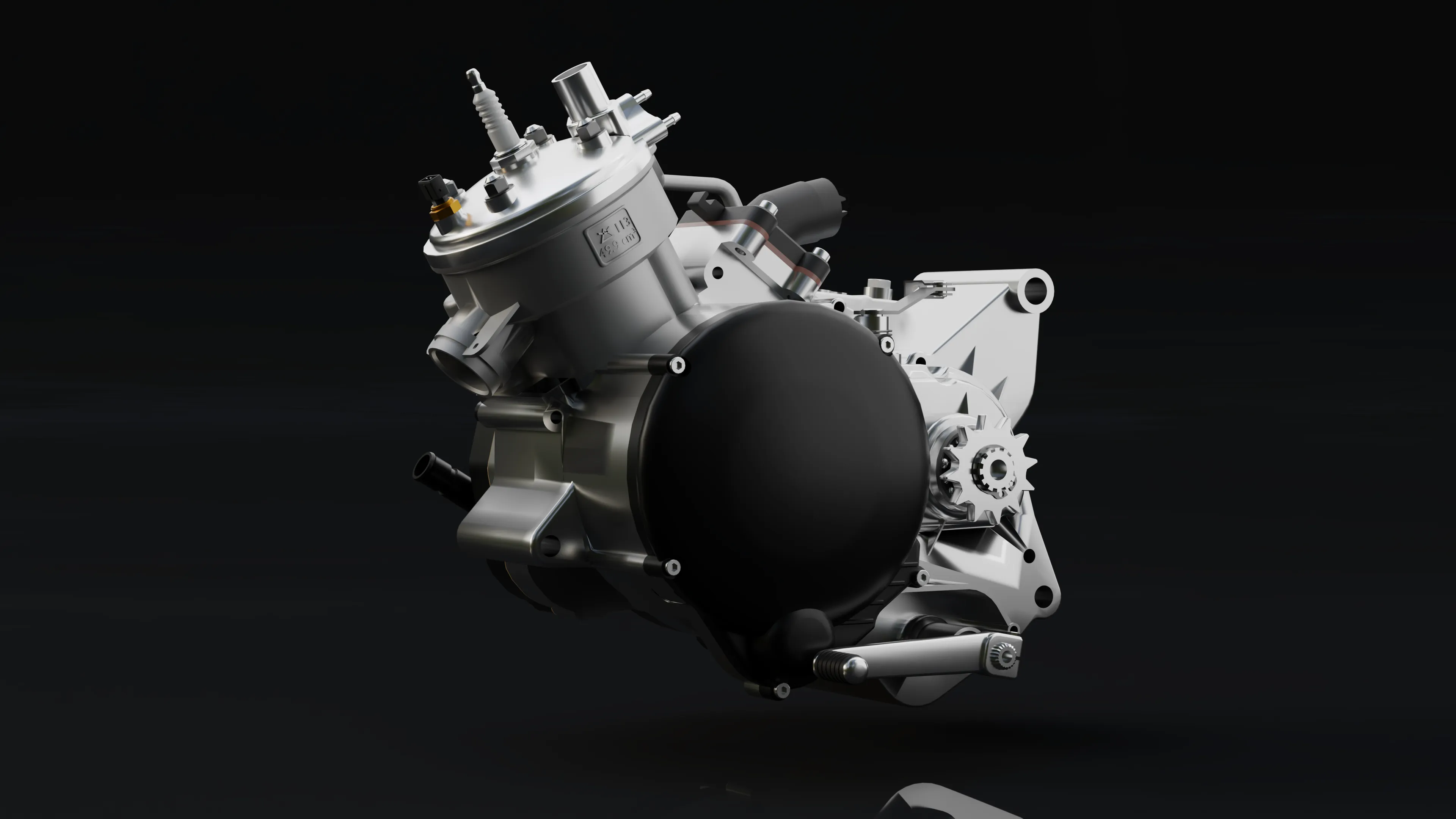 AM6 Engine - 3D model