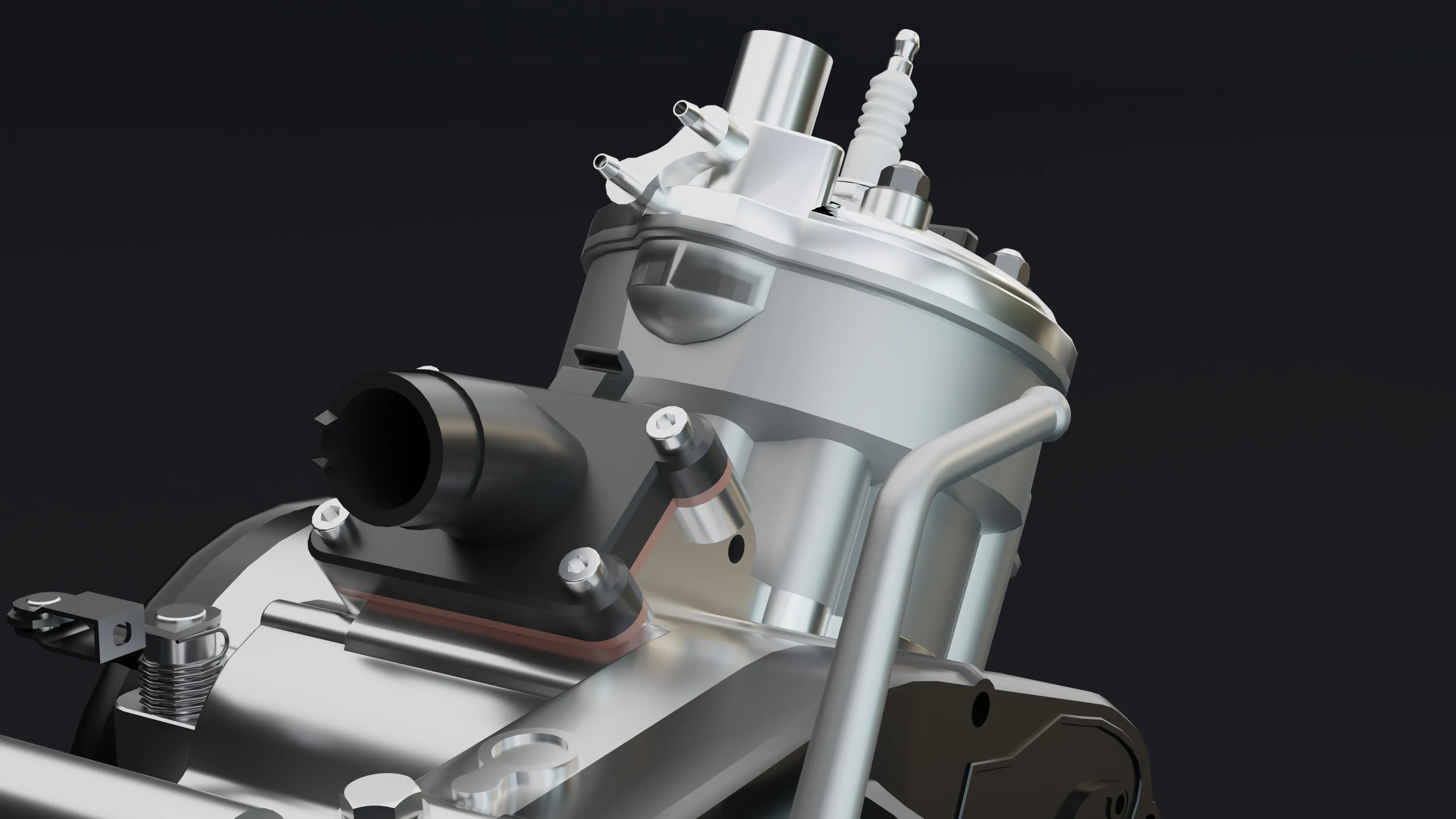 AM6 Engine - 3D model