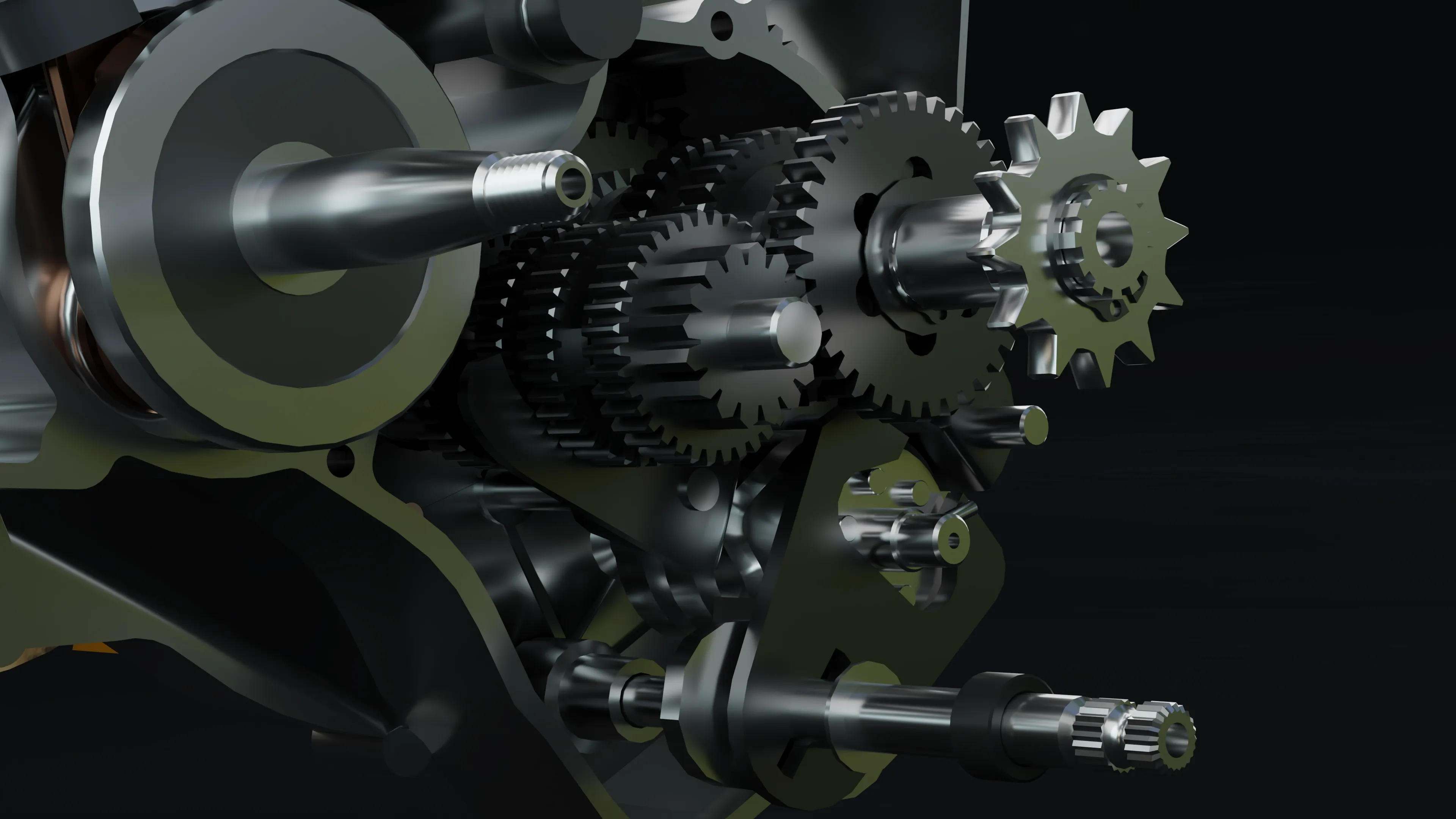 AM6 Engine - 3D model