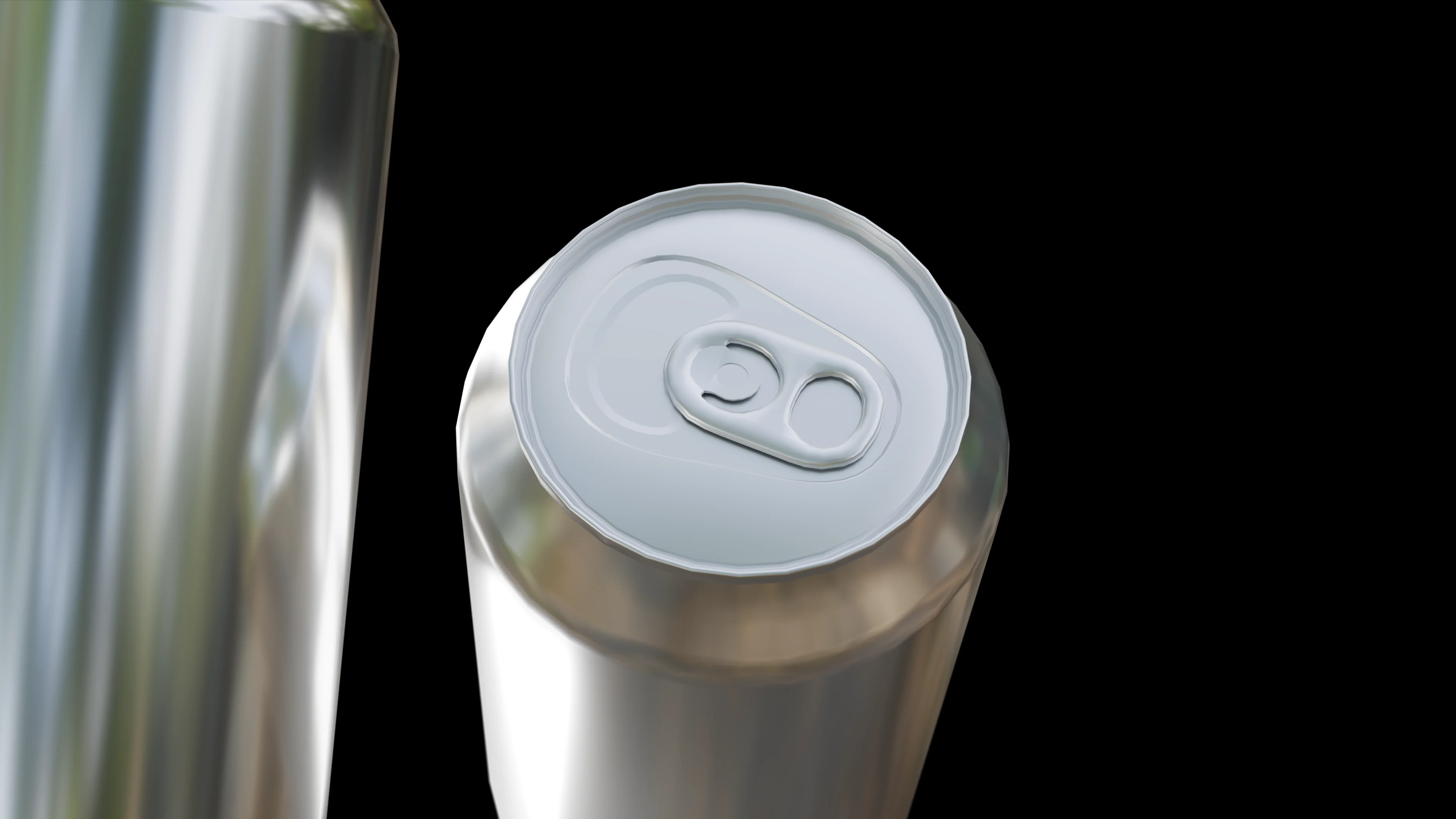 500ml and 330ml cans - 3D model