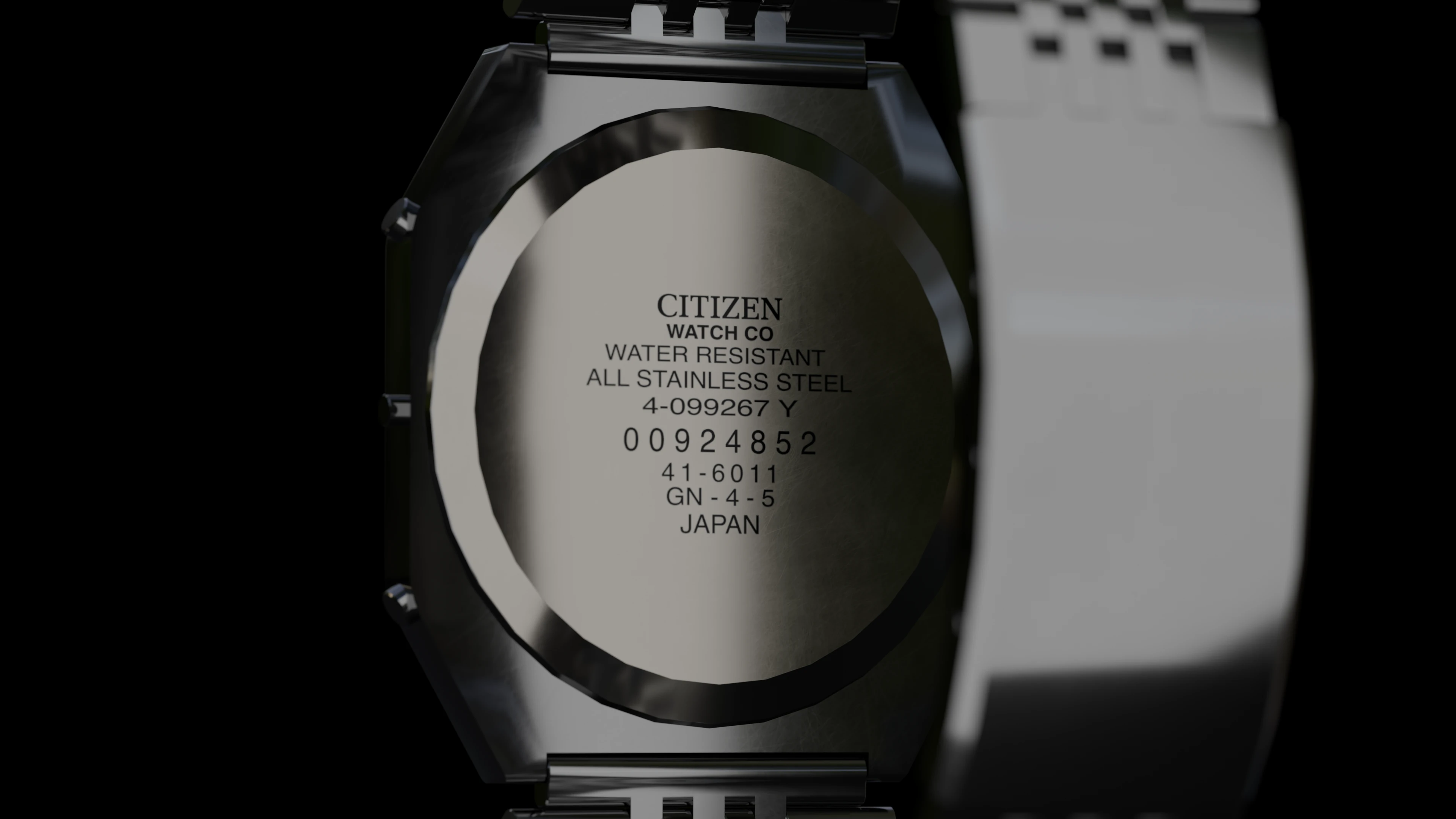 Digital vintage watch - 3D model