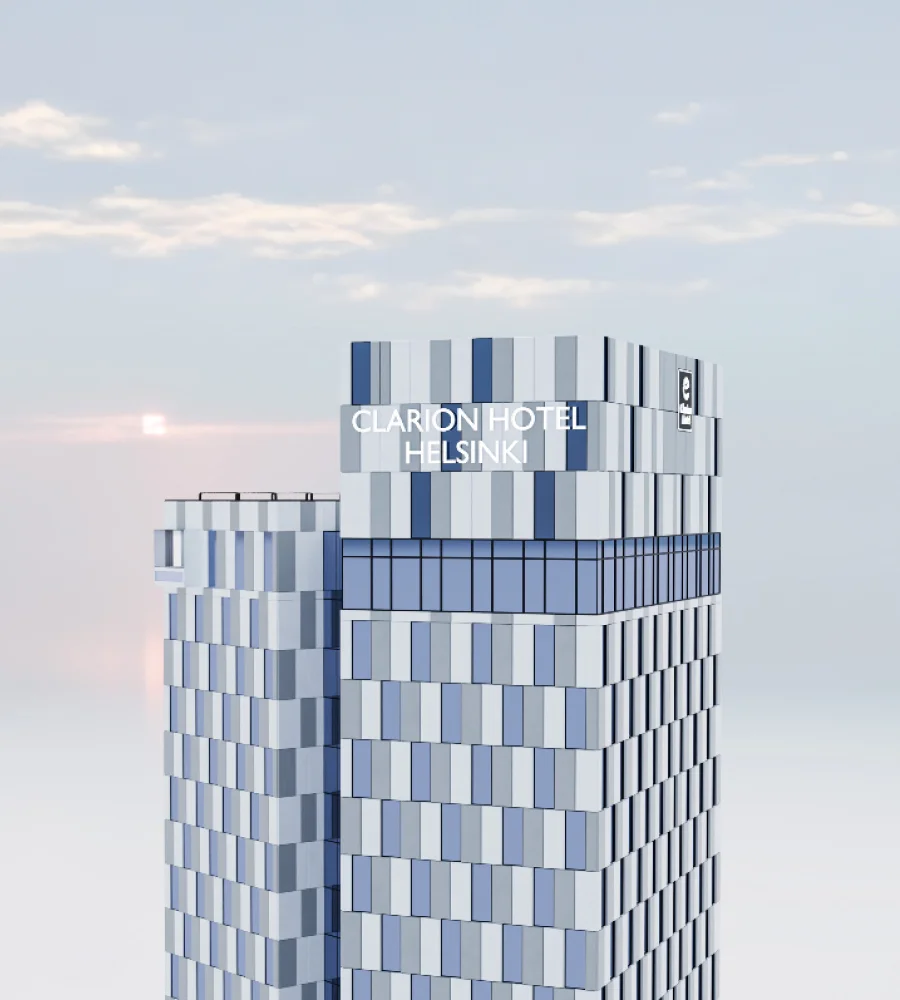 Hotel Clarion Helsinki - Building 3D model