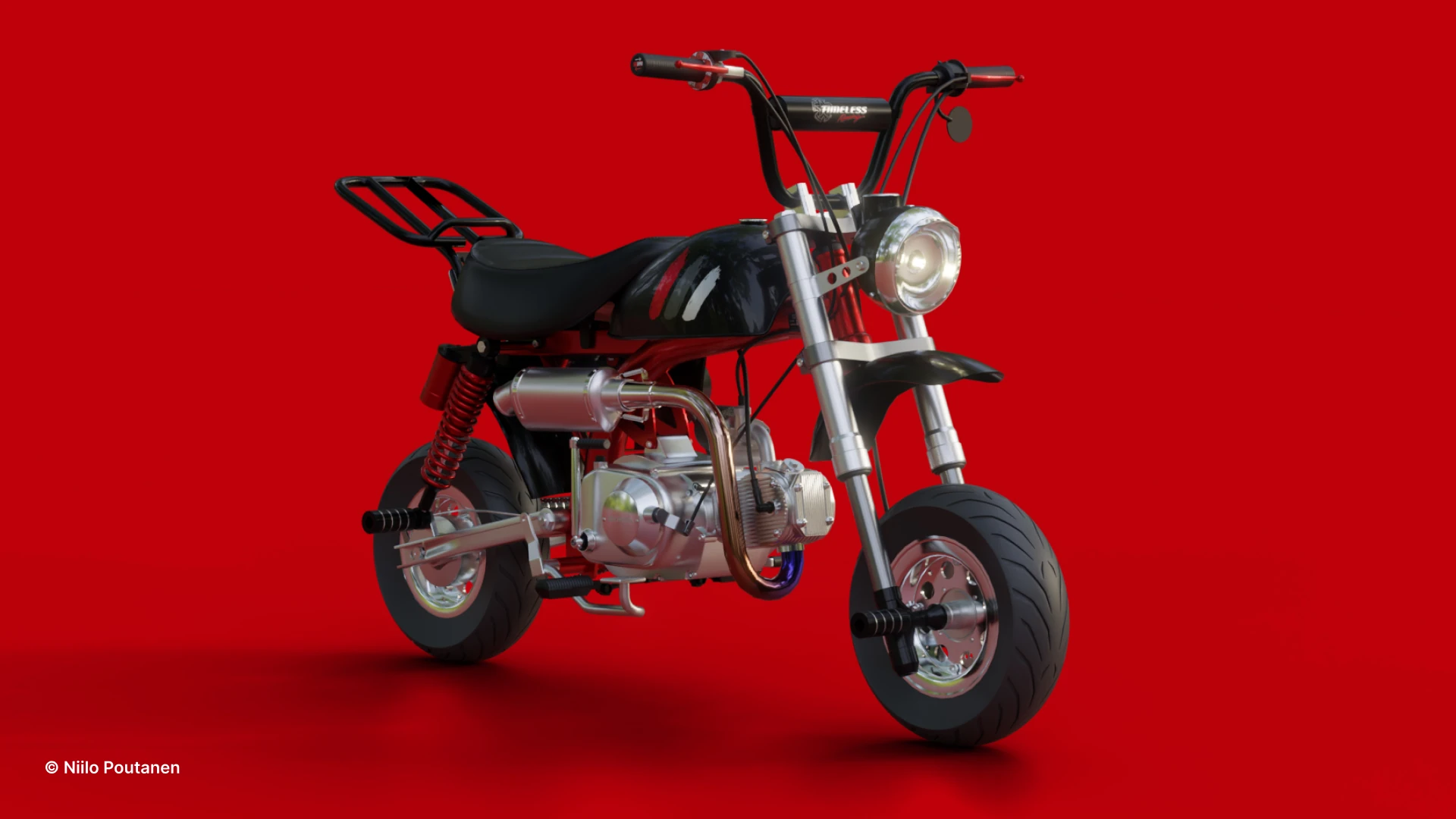 Honda Monkey - 3D model
