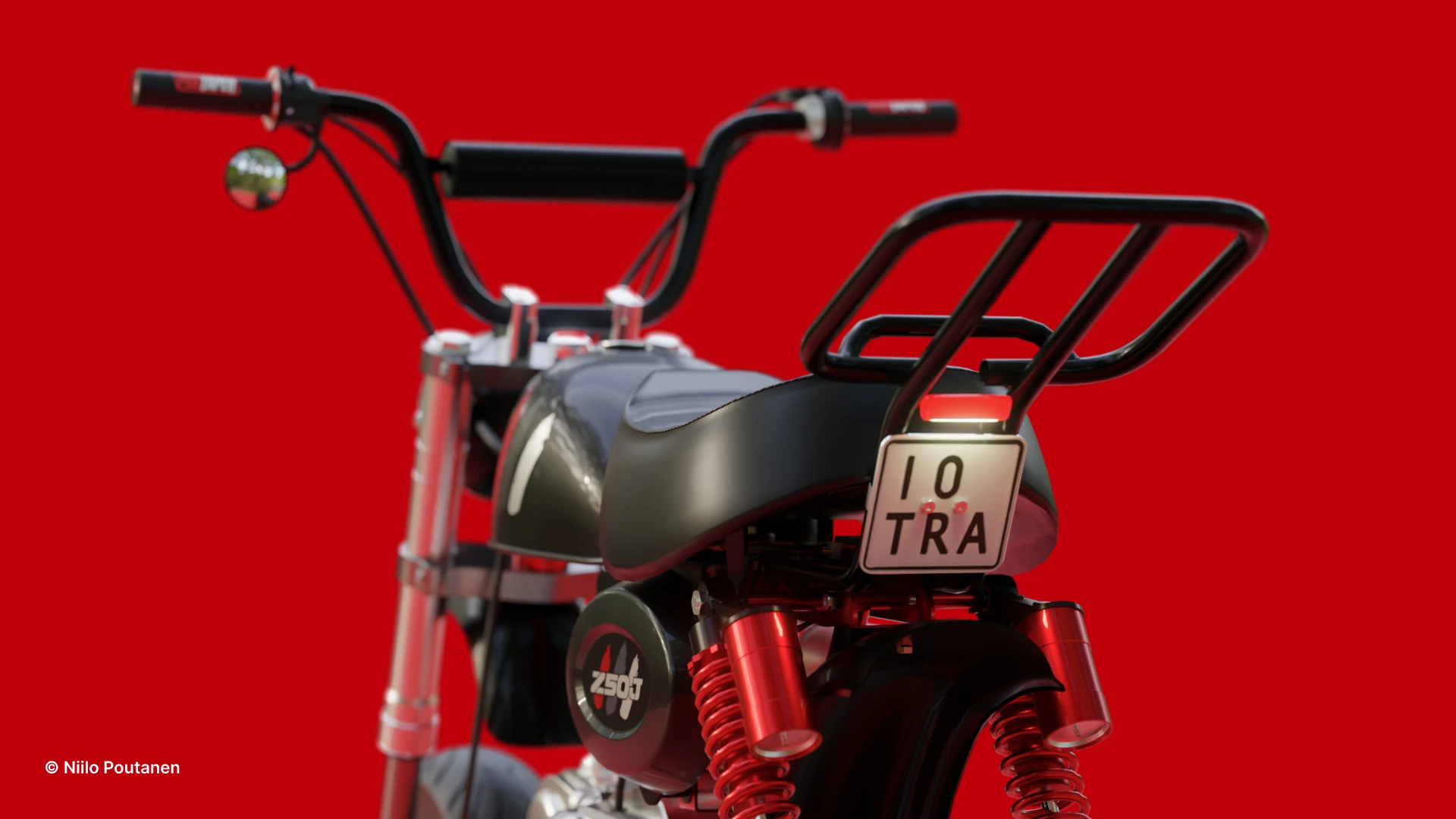 Honda Monkey - 3D model