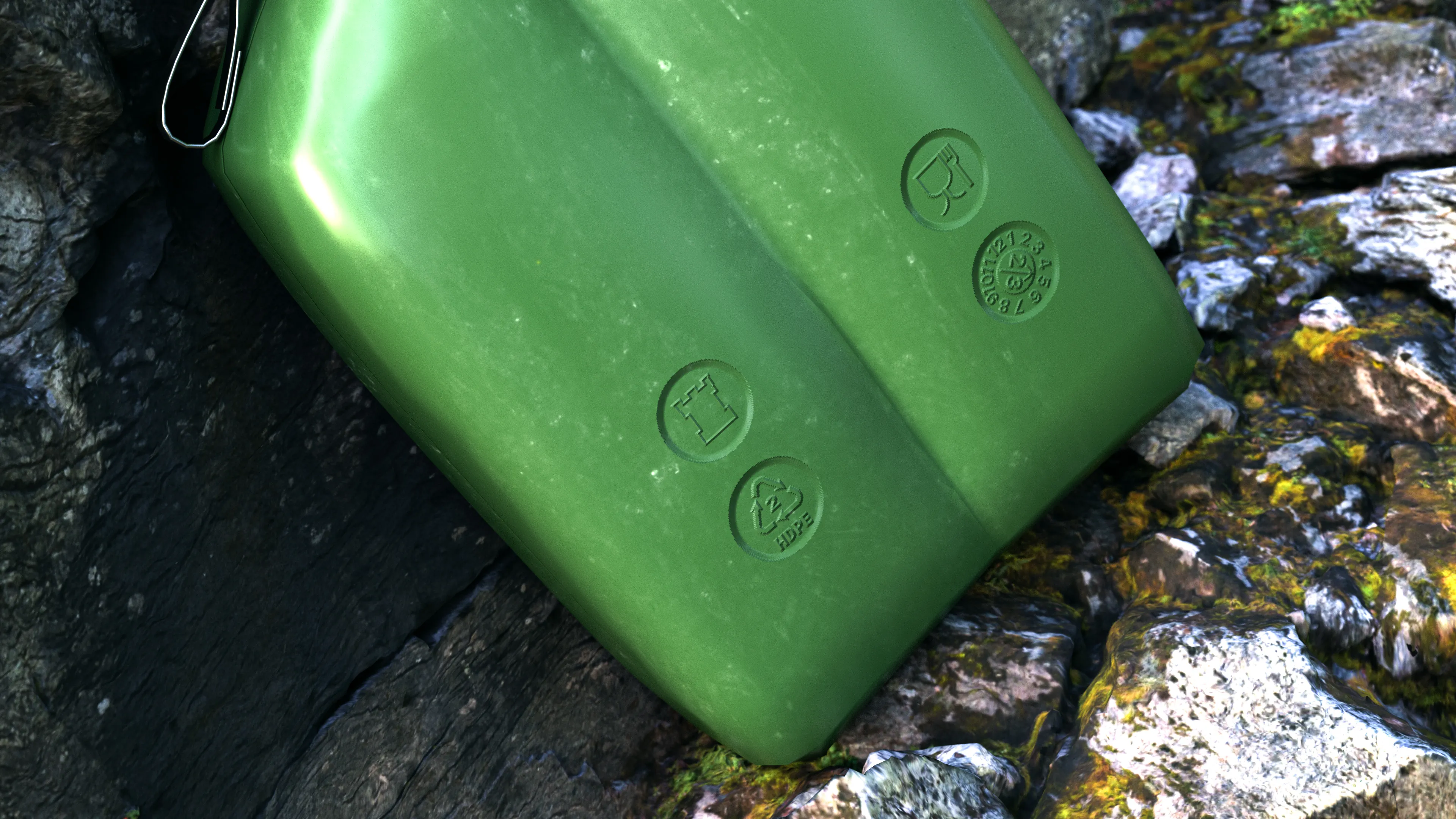 Kenttäpullo | Military flask - 3D model