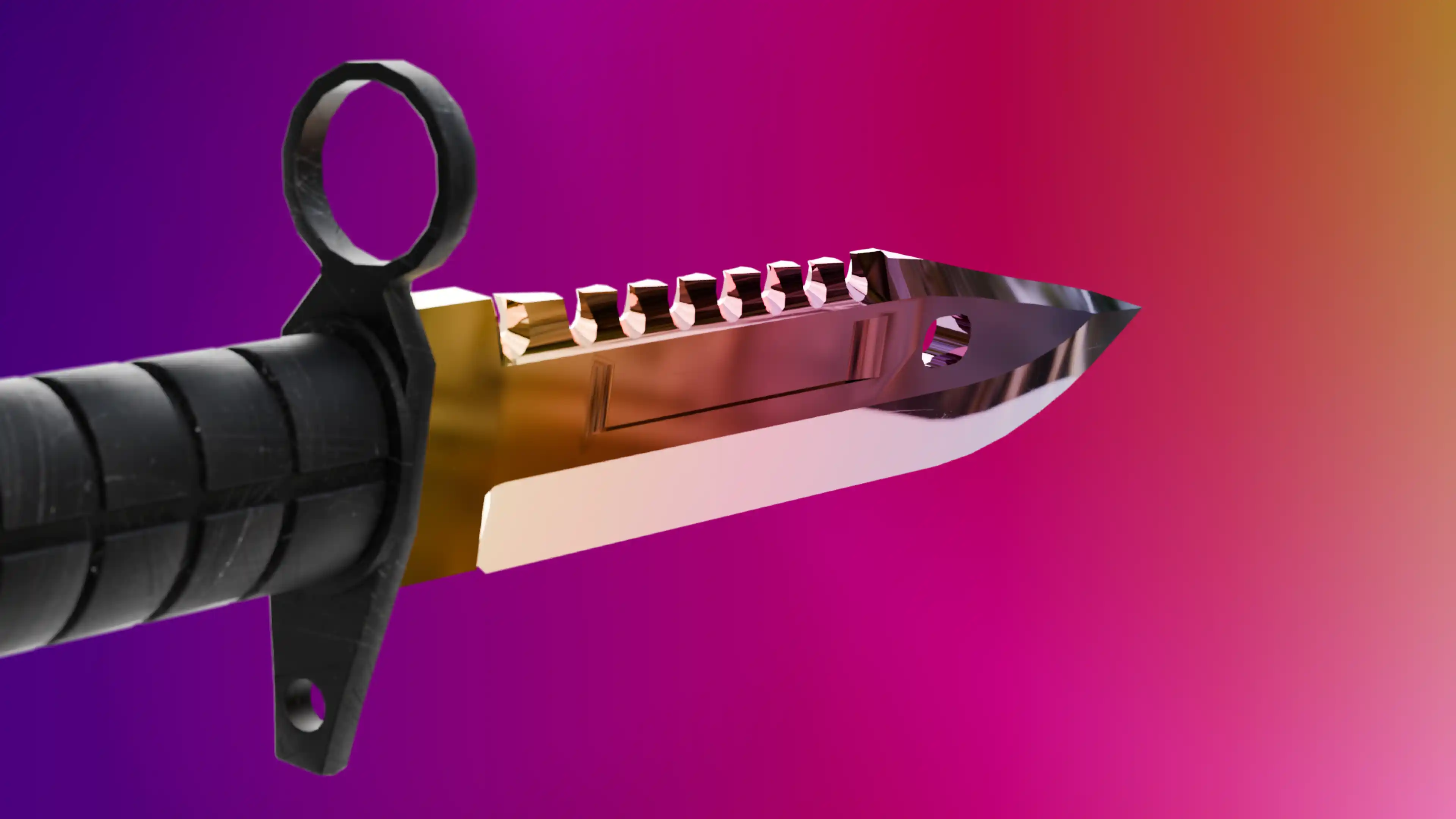 M9 Bayonet - 3D model