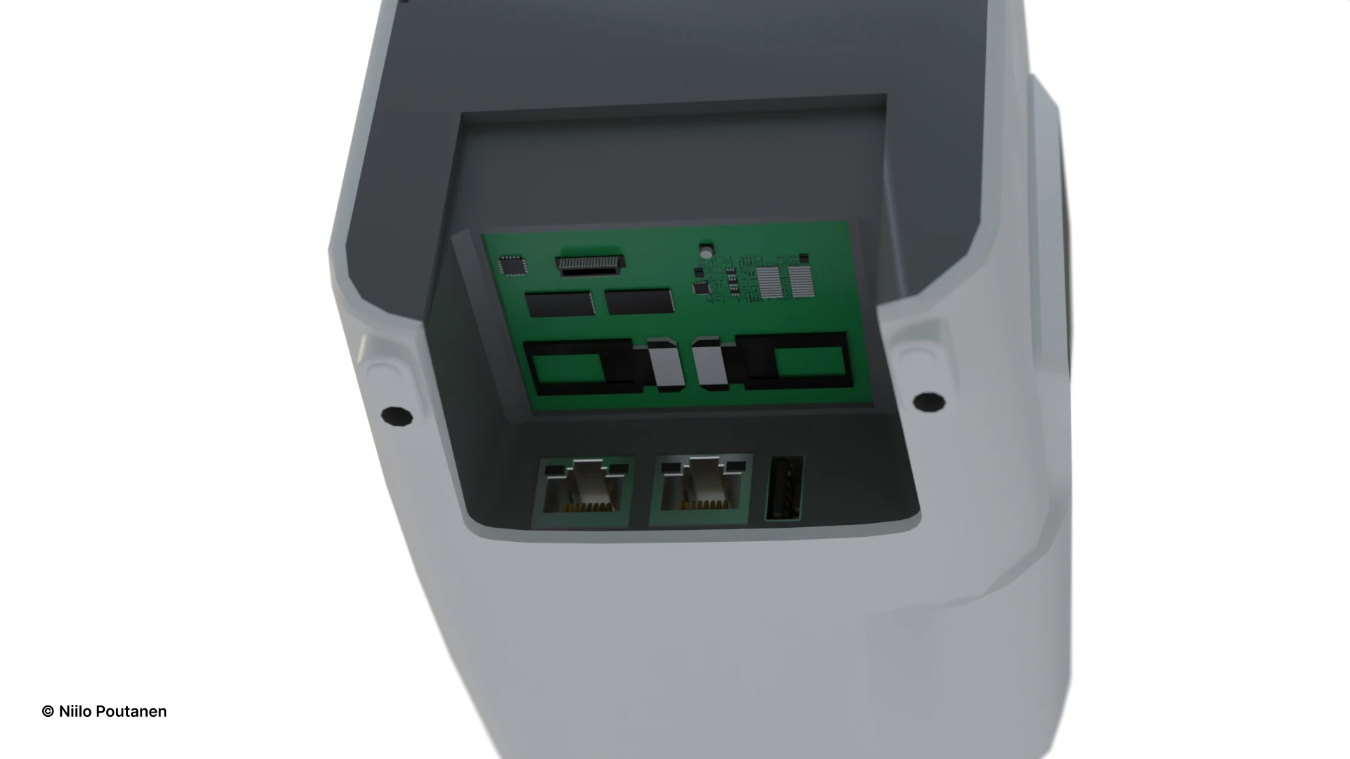 Payment terminal - 3D model