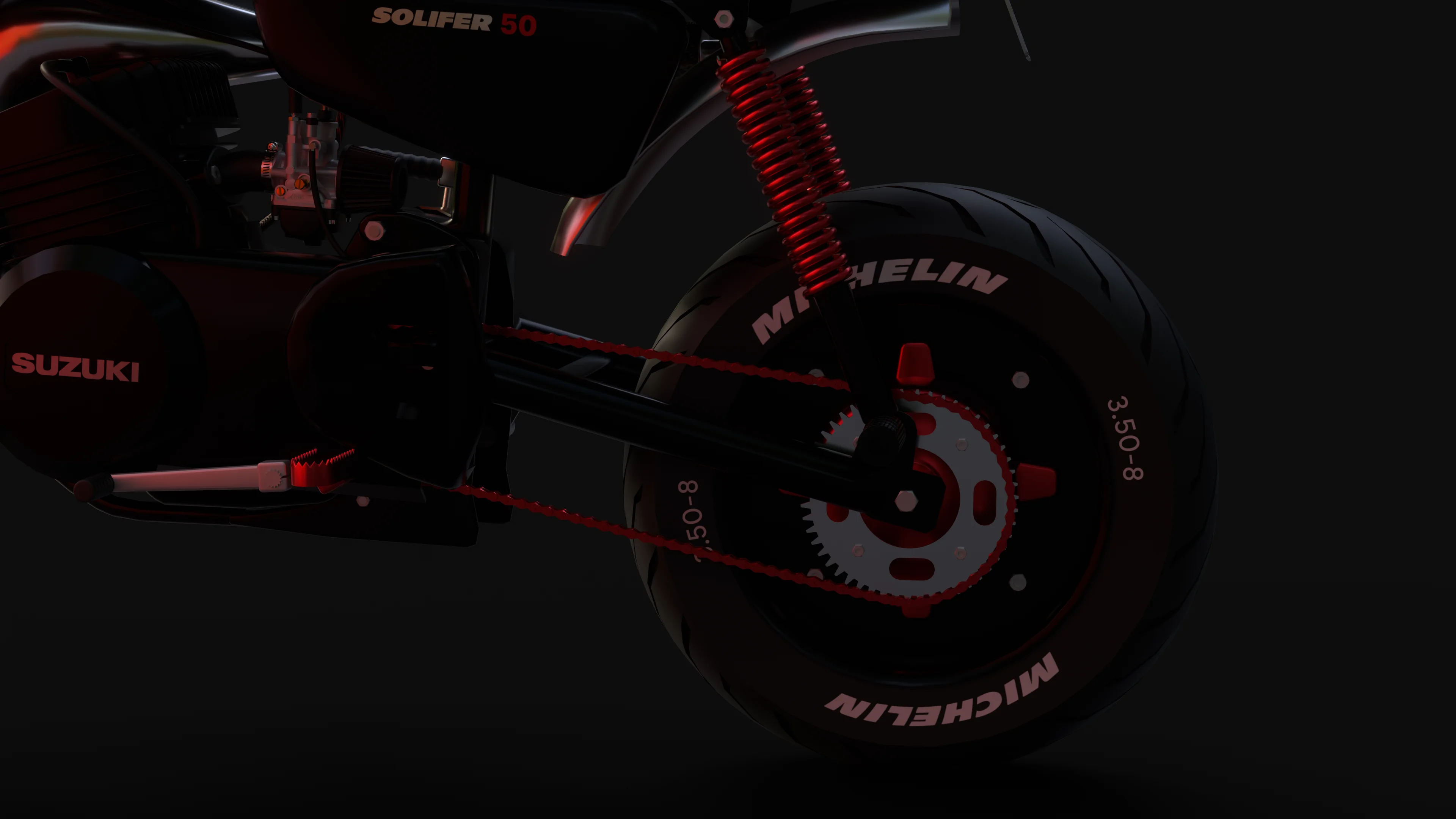 Suzuki PV - 3D model