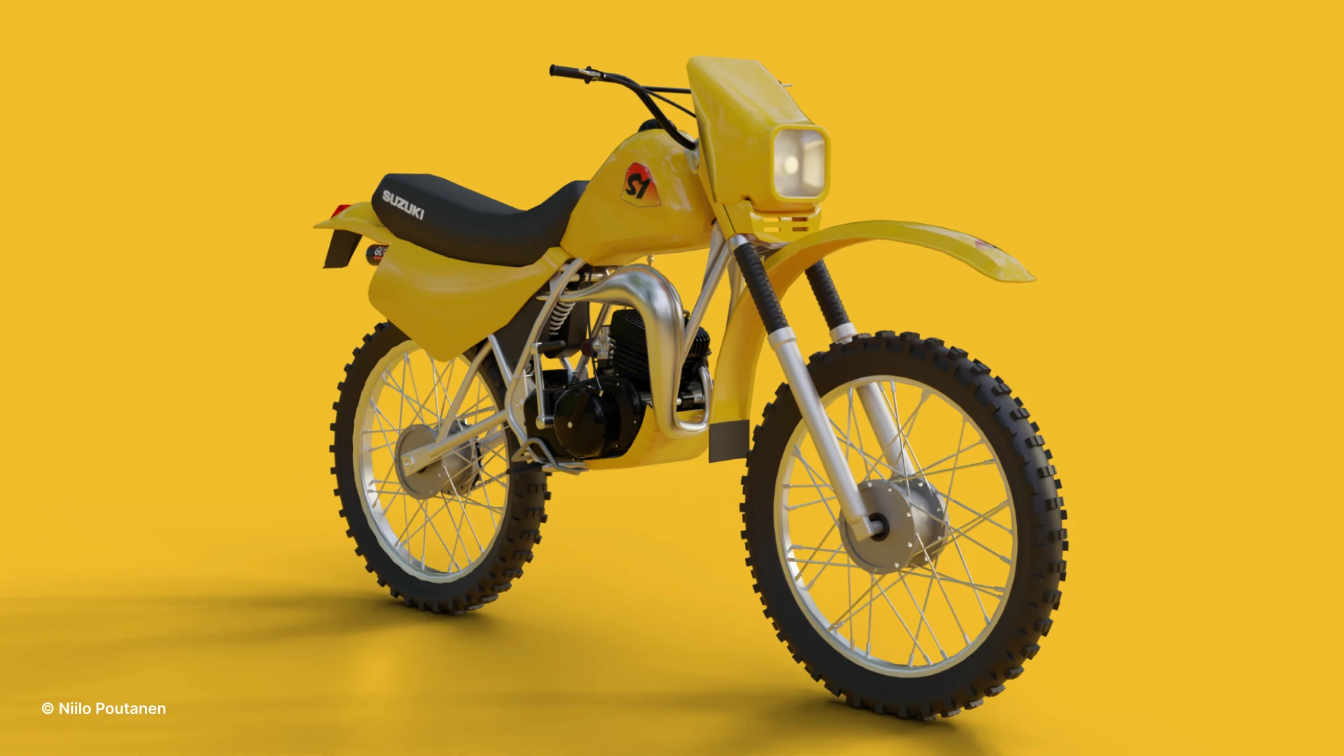 Suzuki S1 - 3D model
