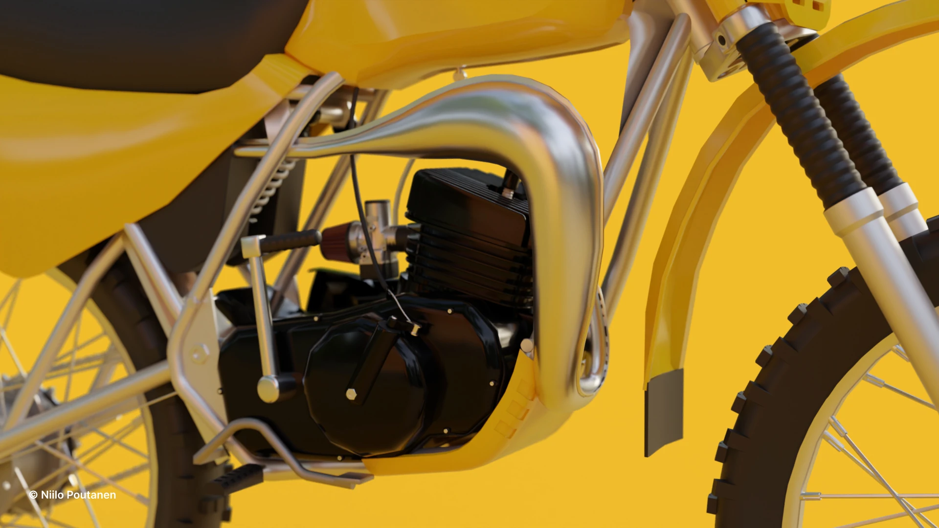 Suzuki S1 - 3D model