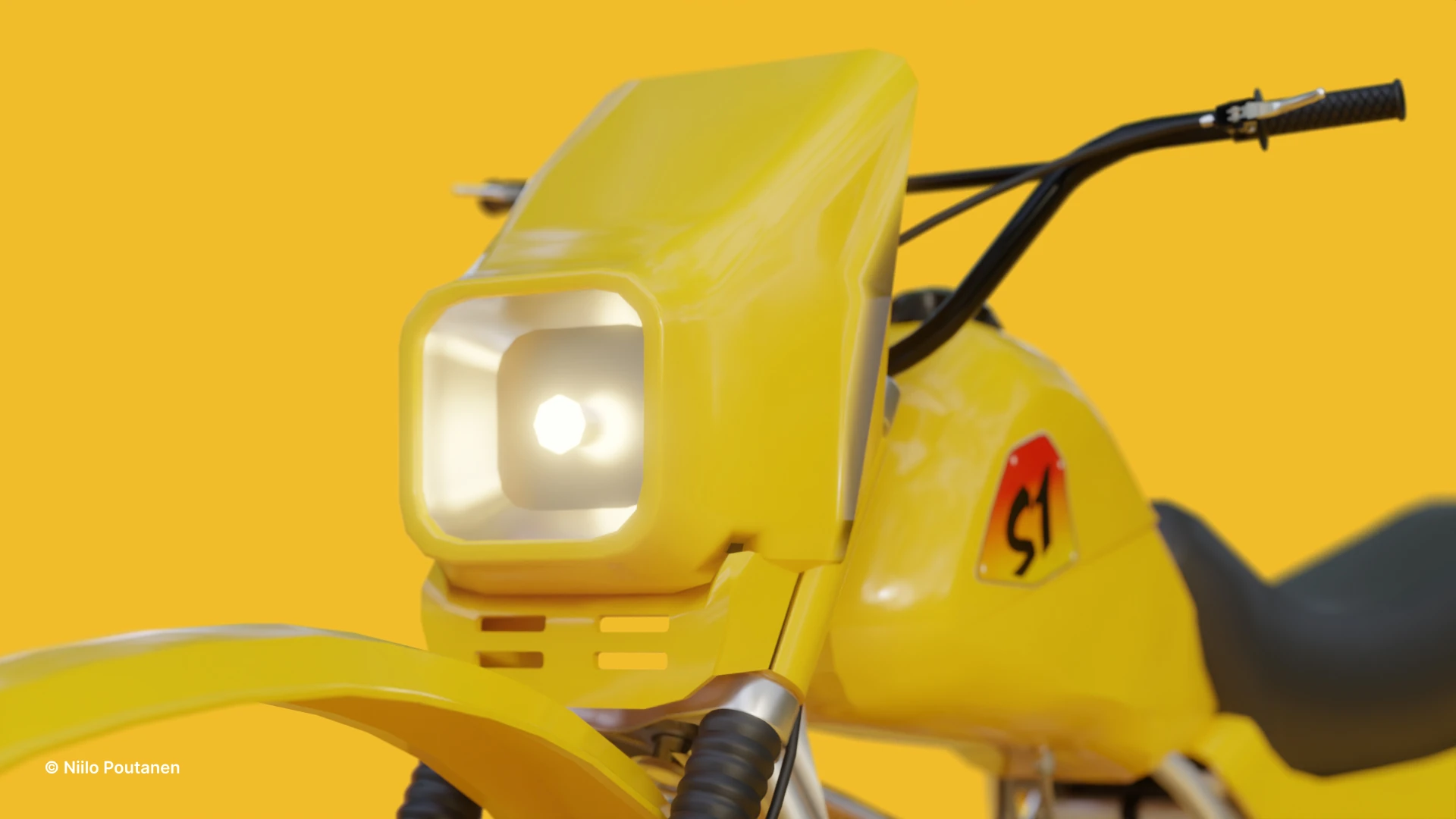Suzuki S1 - 3D model