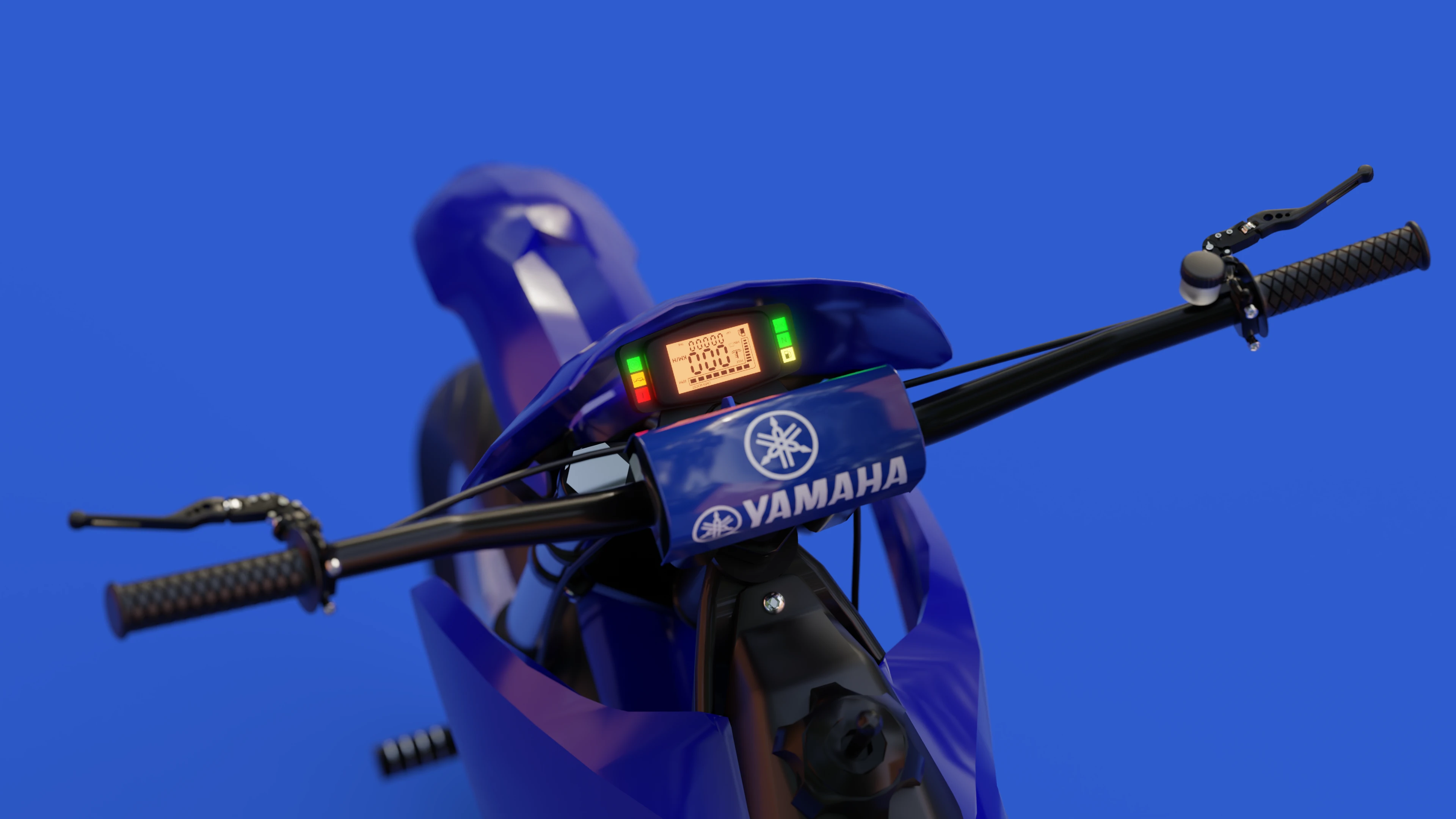Yamaha DT - 3D model