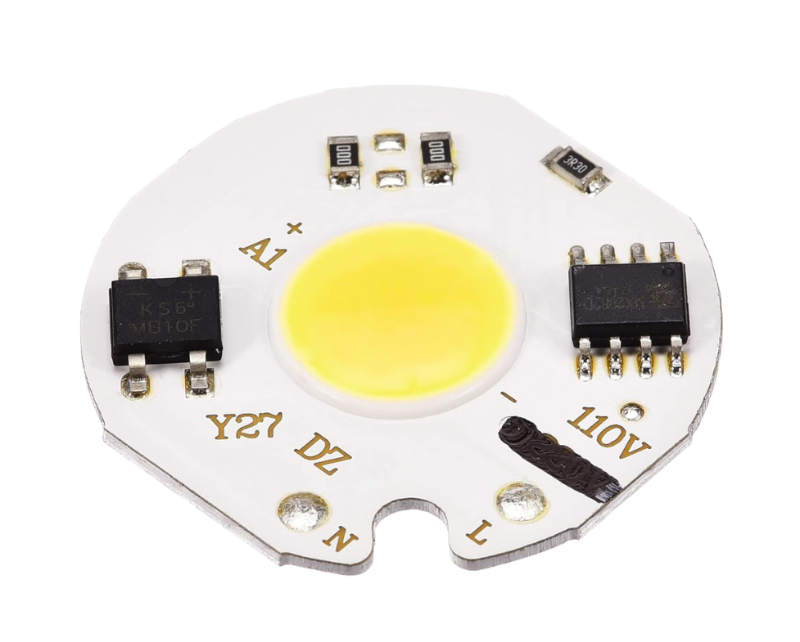 Chip Led De 10w Directo A 110v Blanco Frío 6500k