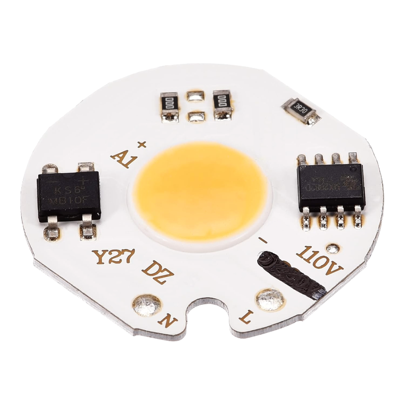 Chip Led De 10w Directo A 110v Blanco cálido 3500k