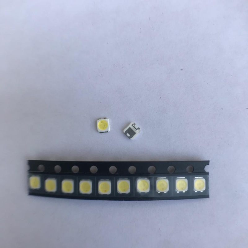 Imagen 3 de 10 Piezas Led 2828 Smd Repuesto Barra De Televisión 3v 1w Samsung