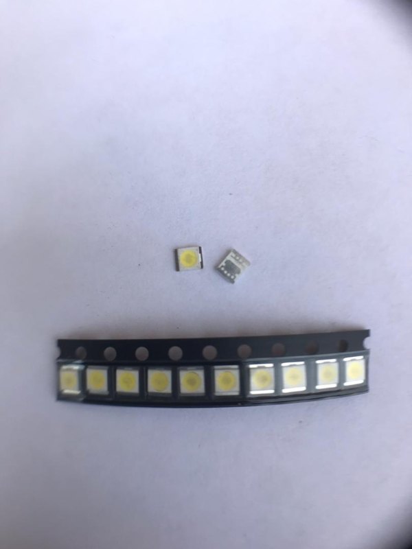 Imagen 2 de 10 Piezas Led 3528 Smd Repuesto Barra De Televisión 3.6v 300ma