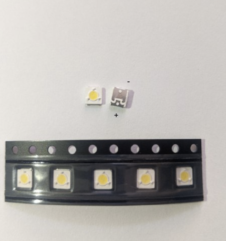 Imagen 3 de 10 Piezas Led 3535 Smd Repuesto Barra De Televisión 3v 350ma Sharp