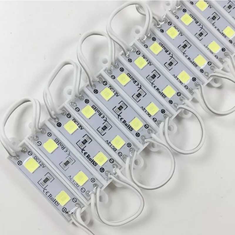 Imagen 2 de Mini Modulo Led Smd 5054 20 Modulos de 2 Leds
