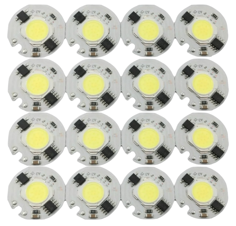 Imagen 5 de Chip Led De 10w Directo A 110v Blanco Frío 6500k