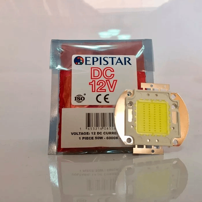 Imagen 4 de Chip Led Epistar 50w 32-36 Voltios Blanco Ice White