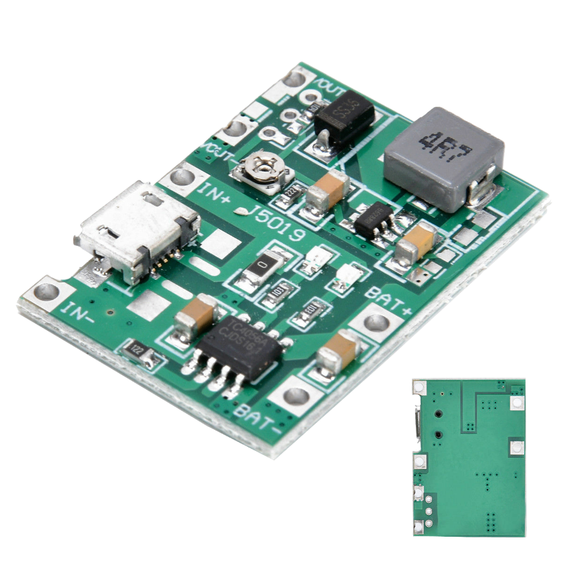 Modulo Micro Usb 3.7v Reg Voltaje 5v 9v 18650 Baterias