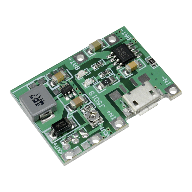 Imagen 3 de Modulo Micro Usb 3.7v Reg Voltaje 5v 9v 18650 Baterias