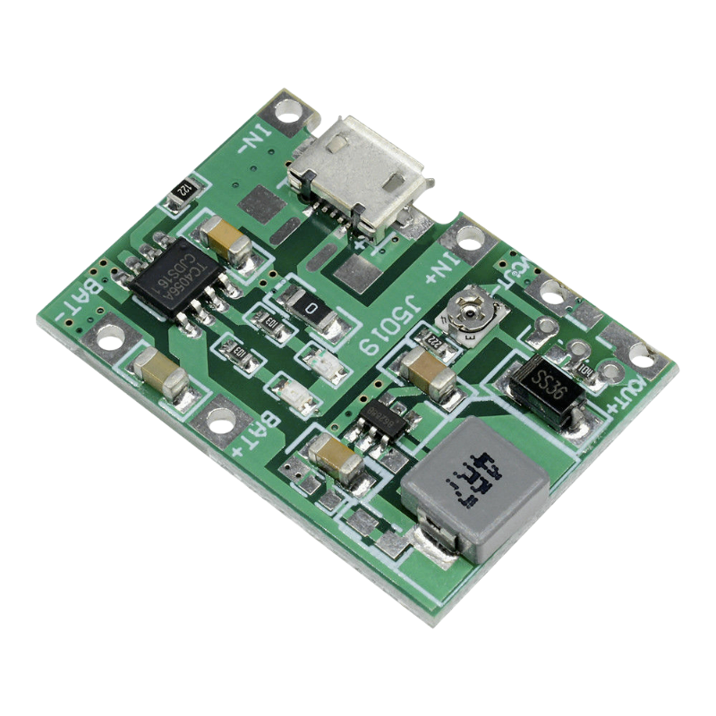 Imagen 4 de Modulo Micro Usb 3.7v Reg Voltaje 5v 9v 18650 Baterias