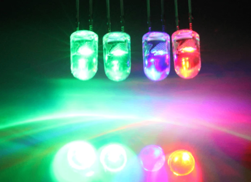 Imagen 3 de Led 5mm Round Rgb Cambio Lento Slow Change