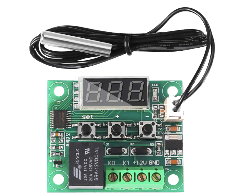 Imagen 3 de Modulo W1209 Termostato 12v Para Incubadoras, Aires.