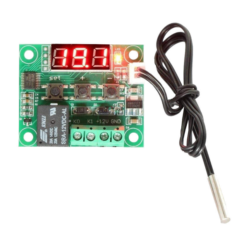 Imagen 2 de Modulo W1209 Termostato 12v Para Incubadoras, Aires.