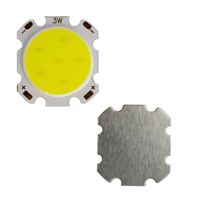 Imagen 6 de Led 3w Cob 25mm 12v Blanco frío.