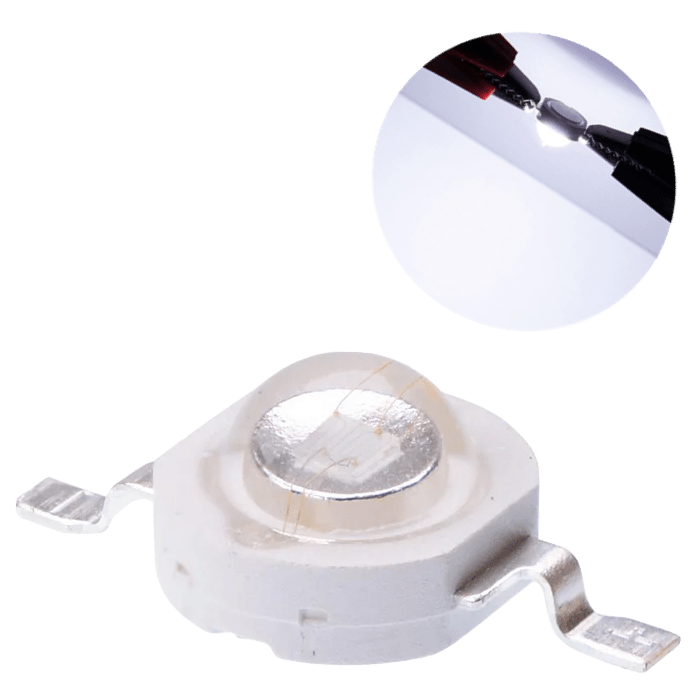 Led 3w Epistar Blanco Ice White 10000k 10 leds