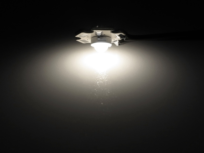 Imagen 3 de Led 3w Epistar Blanco Cálido 3500k 10 leds + 10 bases